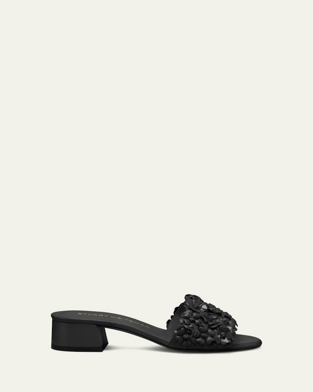 Meadow Leather Flower Sandals